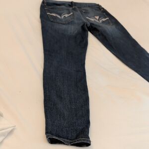 Guess Dark Blue Straight Leg Jeans